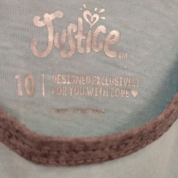 3 for $10! Justice Cool Cat Tank - Picture 3 of 4